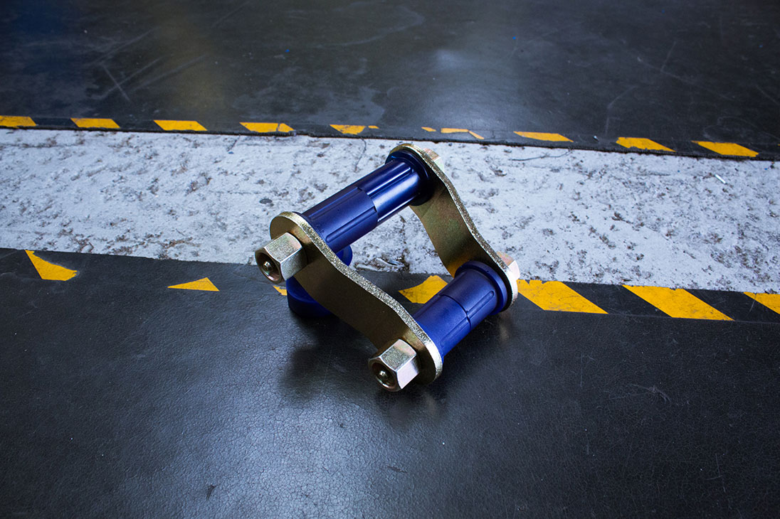 BT-50 & Ranger 4x4 Greasable Shackle kits designed by SuperPro