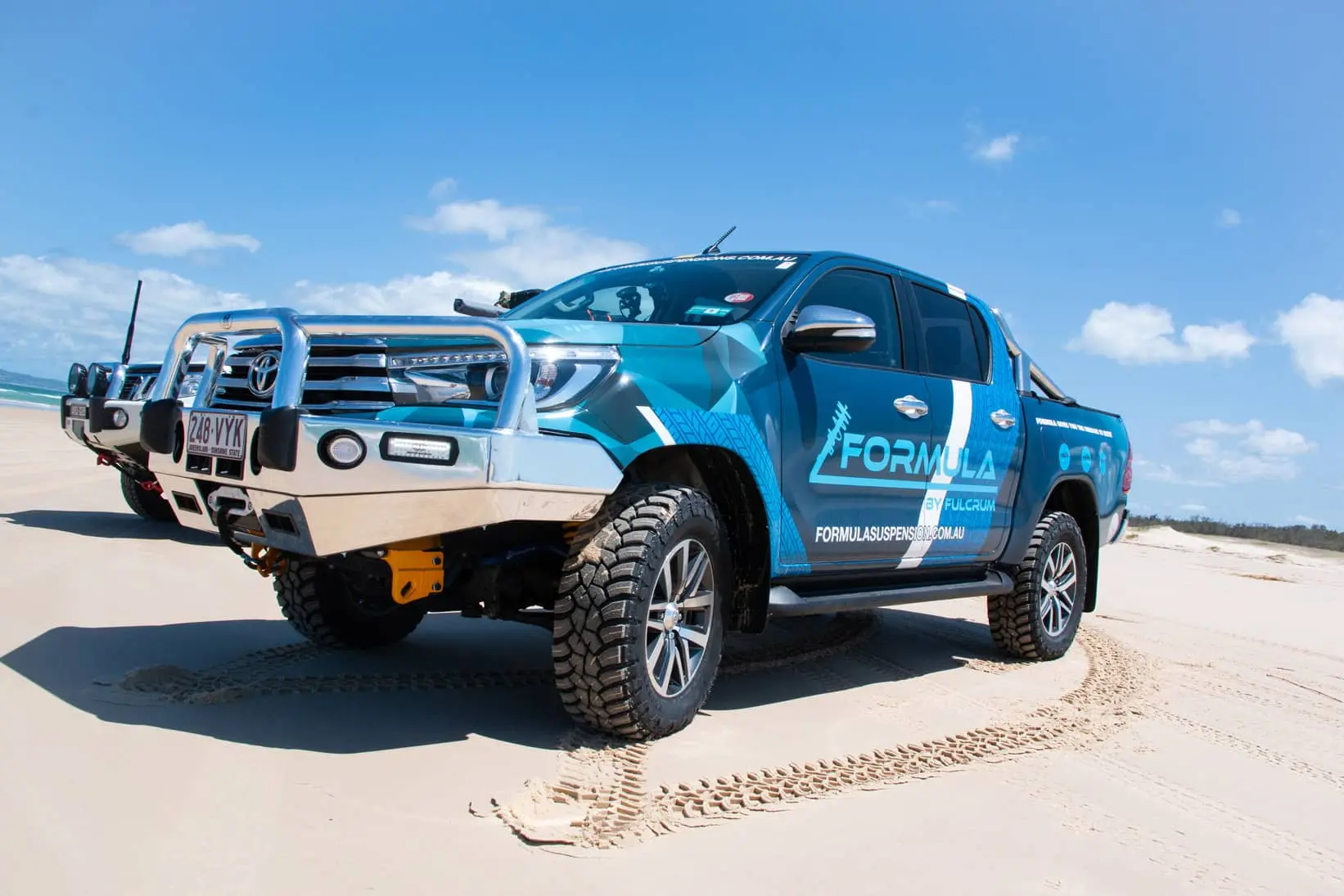 Formula 4x4 Hilux on Fraser Island
