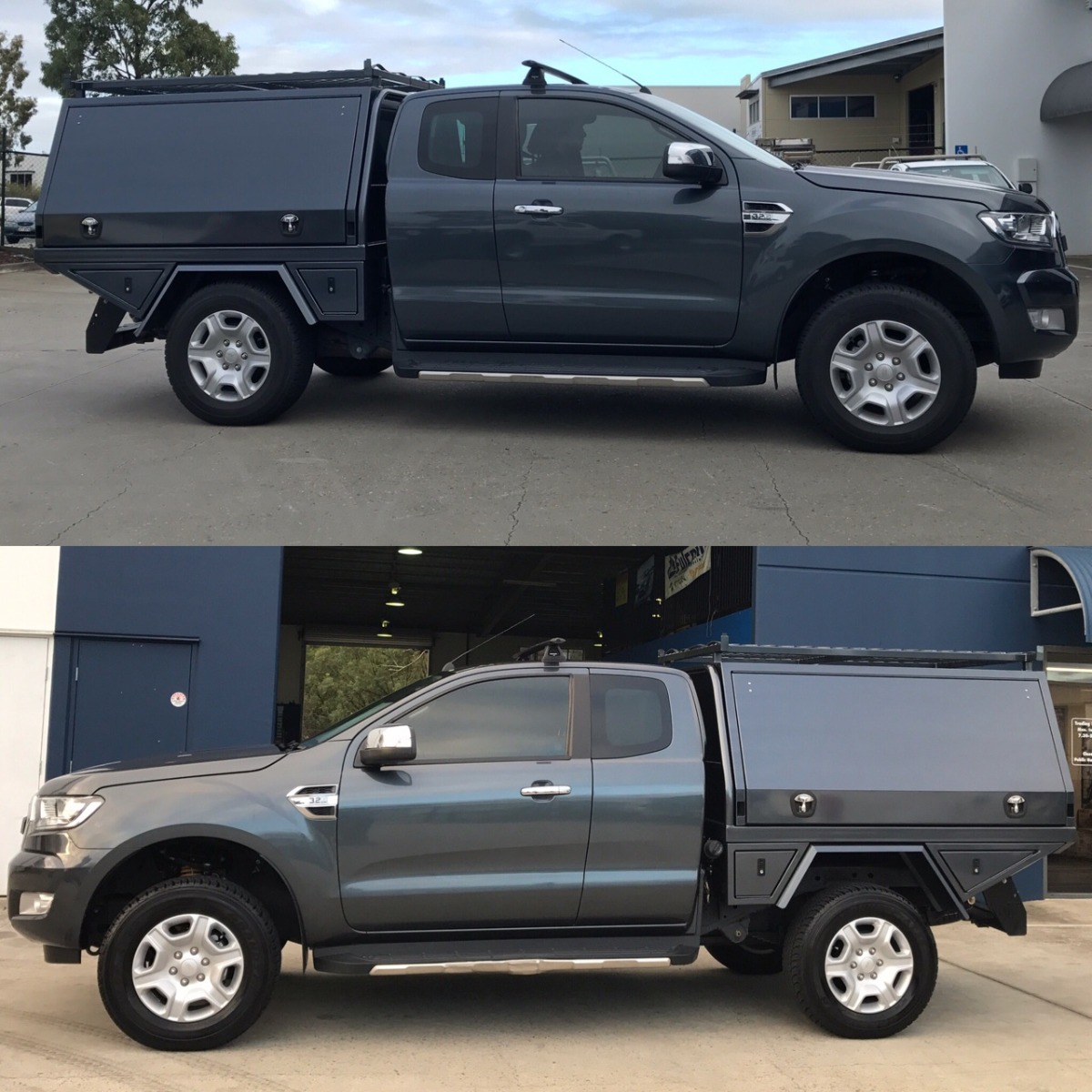 Bilstein Lift Kit fitted to a Ford Ranger