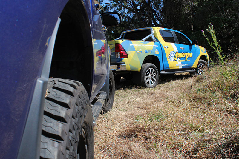stopping below a hillclimb