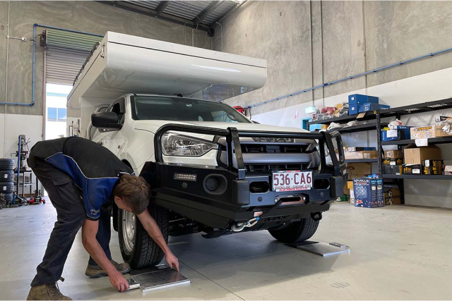 Suspension check