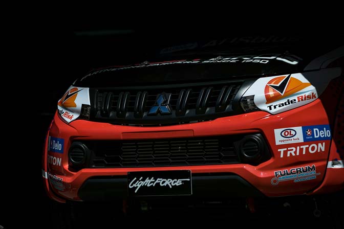Toby Price Team Triton SUperUte backed by Fulcrum Suspensions